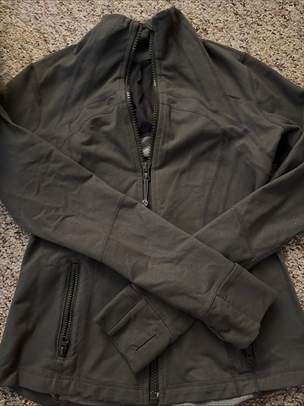 lululemon athletica Women's define jacket Olive Green Full-Zip